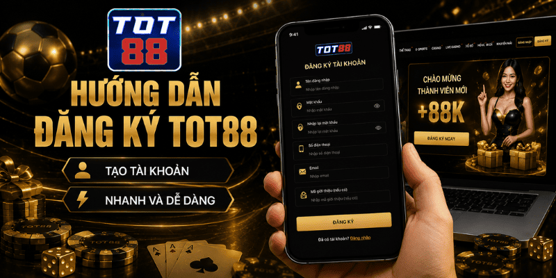 hướng dẫn đăng ký tot88